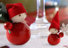 wooden christmas decorations