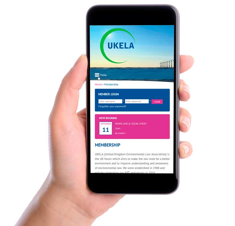Membership organisation public and members extranet